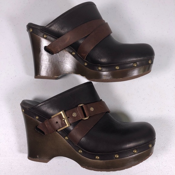 Ugg Australia NATALEE 1003206 CLOG Wedge Heel - Picture 2 of 8